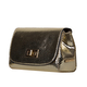 Bulaggi Collection - Fern Crossbody Bag with Twist Clasp Closure (Size 16x14x07 Cm) - Gold