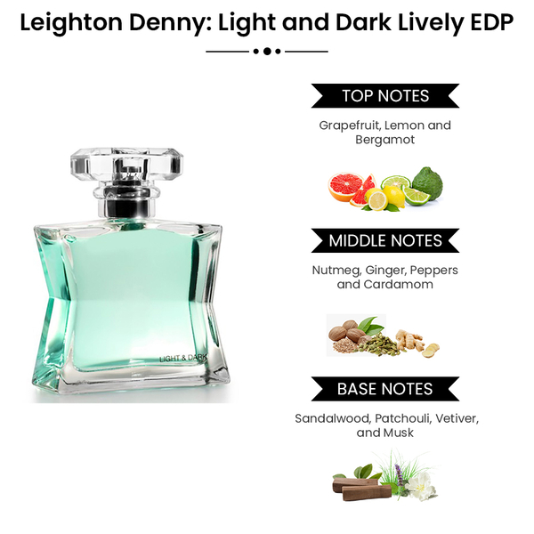 Light and Dark Lively EDP by Leighton Denny 70ml