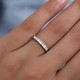 RHAPSODY 950 Platinum IGI CERTIFIED Diamond (Sqr) (VS/E-F) Ring 0.50 Ct.