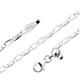 Sterling Silver Mariner Link Chain (Size - 24 Adjustable) With Lobster Clasp
