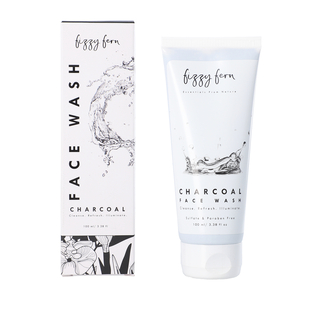 Fizzy Fern Charcoal Face Wash Sulfate & Paraben Free with Turmeric and Amla