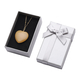 Yellow Quartzite Heart Pendant with Chain (Size 20) in Yellow Gold Overlay Sterling Silver