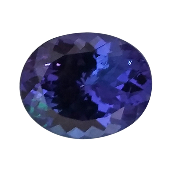 Tanzanite Oval 14.22x12.09 Faceted 4A 11.719 Cts