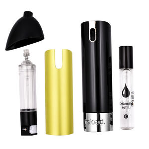 'Reload Mini Perfume Spray Black (incl. Cleansing Refill & Yellow Skin)