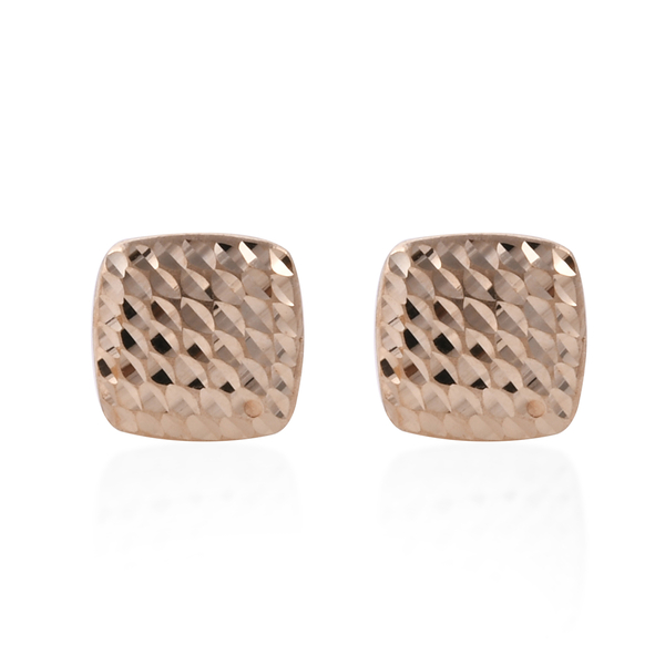 Royal Bali Collection 9K Yellow Gold Stud Earrings (With Push Back)
