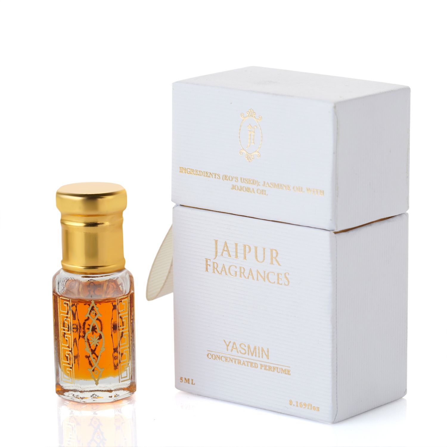 Jaipur Fragrance 100 Natural Yasmin Fragrance Rollerball 6717546 TJC