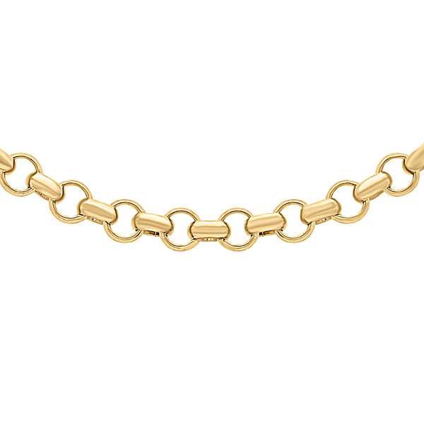 One Time Close Out Deal- ILIANA 18K Yellow Gold Belcher Necklace with Lobster Clasp (Size - 18)
