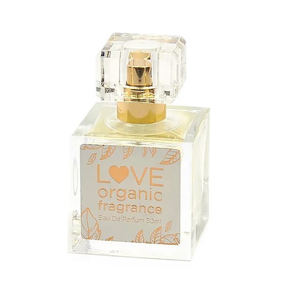 Love Organics: Jasmine & Sandalwood Eau De Parfum - 30ml (With Free 10ml Purse Spray)