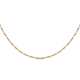 Maestro Collection -9K Yellow Gold Figaro Necklace (Size - 24) With Lobster Clasp, Gold Wt. 5.73 Gms