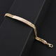Royal Bali Collection - Close Out 9K Yellow Gold Greek Key Bracelet (Size 7.5) with Lobster Clasp, Gold Wt. 7.26 Gms