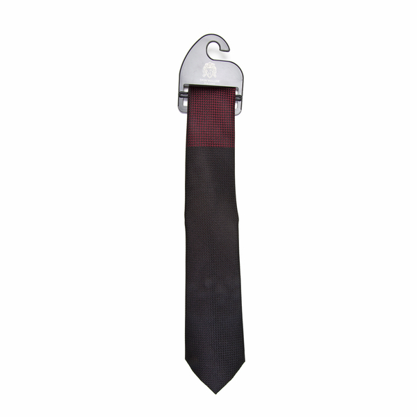 William Hunt -  SilkTwo Tone Tie - Red and Black