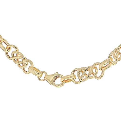Italian Made Celtic Chain in 9K Gold Size 20 Inch 3593175 TJC