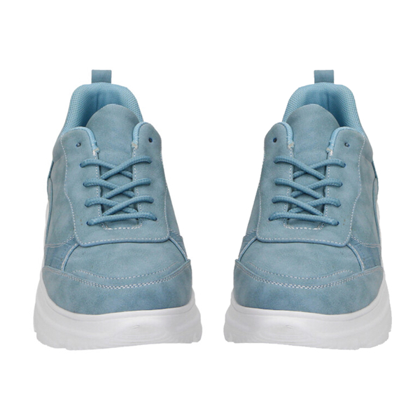 Blue Trainers with Lace Detail (Size 3)
