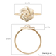 Close Out Deal 9K Yellow Gold Floral Ring