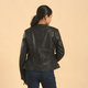 LA MAREY 100% Genuine Leather Jacket (Size 14) - Black