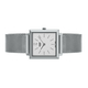 Henry London Heritage Square Ladies White Dial 3 ATM Water Resistant Watch with Silver Colour Mesh Bracelet