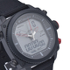 Columbia Ridge Runner Analog-Digital Black Nylon Watch