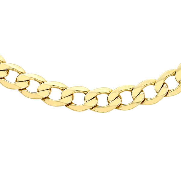 Close Out Deal Italian 9K Y Gold Curb Chain (Size 20), Gold Wt 15.80 Gms.