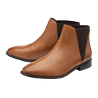 Ravel Sabalo Leather Ankle Boots (Size 3) - Tan