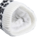 TJC Essential Leopard Pattern Jojoba Infused Bobble Hat with Lining (Size20x52Cm) - Black & White