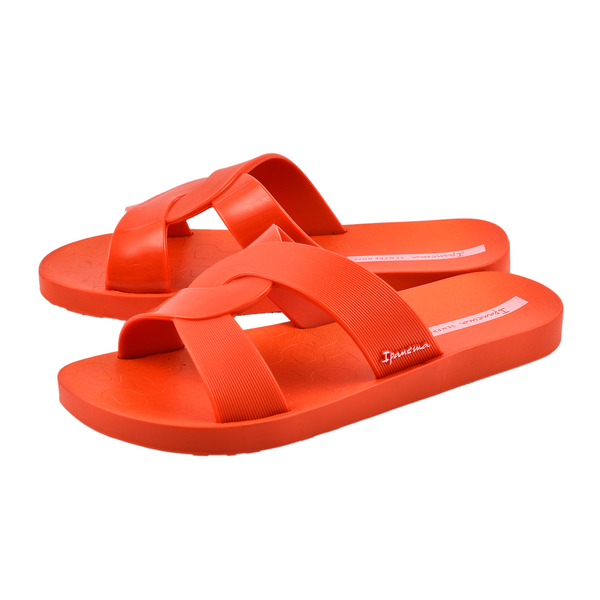 Ipanema Feel Slide Super Comfortable Sandals in Living Coral Colour