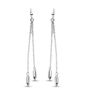 Sterling Silver Dangling Earrings (With Hook)