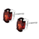 Red Garnet Stud Earrings (with Push Back) in Platinum Overlay Sterling Silver 1.98 Ct.