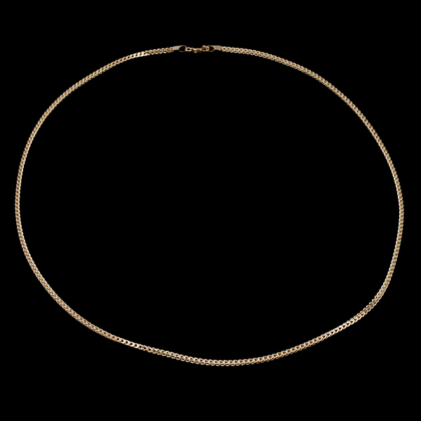 Hatton Garden Close Out Deal - Italian Made- 9K Yellow Gold Franco Necklace (Size - 20) with Lobster