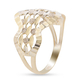 Close Out Deal 9K Yellow Gold Diamond Cut Ring