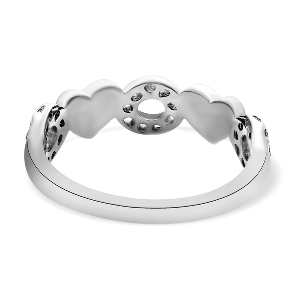 RACHEL GALLEY Amore Collection - Rhodium Overlay Sterling Silver Ring