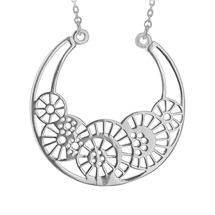 Sterling Silver Necklace (Size - 18)