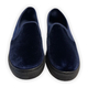 Navy Slip On Womens Shoes (Size 3)