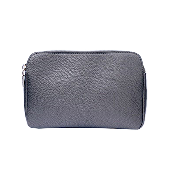 Kris Ana Triple Zipper Crossbody Bag (23x7x18cm) with Detachable ...