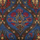 Set of 2 - Turkish Cushion Covers with Zipper Closure (Size 44x42 cm) - Blue & Multi