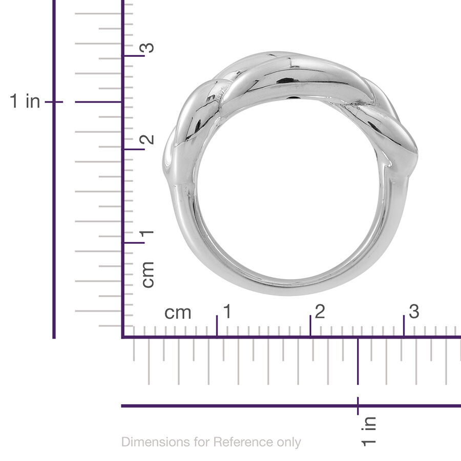 Statement Collection Sterling Silver Ring, Silver wt 6.01 Gms.