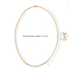 Hatton Garden Close Out Deal- 9K Yellow Gold Curb Necklace (Size - 24) With Lobster Clasp, Gold Wt. 6.80 Gms