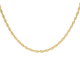 Hatton Garden Close Out-9K Yellow Gold Diamond Cut Prince of Wales Necklace (Size - 18) with Lobster Clasp. 4.00 Gm Wt