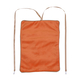 LA MAREY Foldable Velvet Jewellery Roll Organiser with a Gift Box (Unfolded Size 27x20x1 Cm) and (Folded Size 20x10x2 Cm) - Orange