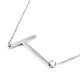 Inital T Necklace (Size - 20) in Stainless Steel