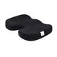 Comfy Memory Foam Seat Cushion (Size 44x35x7Cm) - Black