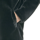 TAMSY Faux Fur Long Sleeved Coat (Size M, 106x76x59  Cm) - Black