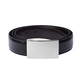 GIANFRANCO FERRE Mens 100% Genuine Leather Belt with Automatic Buckle (Size 125x3.5 Cm) - Black/Brow