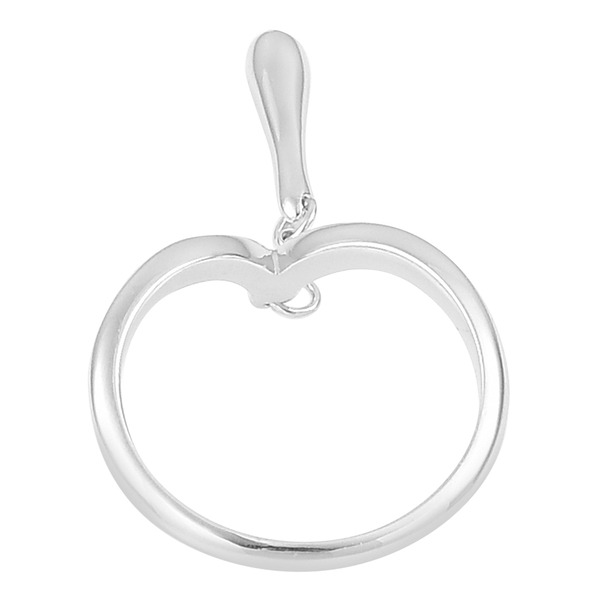 LucyQ Single Drip Ring in Rhodium Plated Sterling Silver