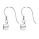 2 Piece Set - Masoala Sapphire (FF) Pendant and Hook Earrings in Platinum Overlay Sterling Silver With Stainless Steel Chian (Size 20)  2.82 Ct., SilveR Wt. 4.90 Gms.
