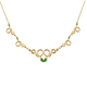 Rachel Galley Venom (Snakes) Collection - Green Jade Necklace (Size 20 with 4 inch Extender) in Yell