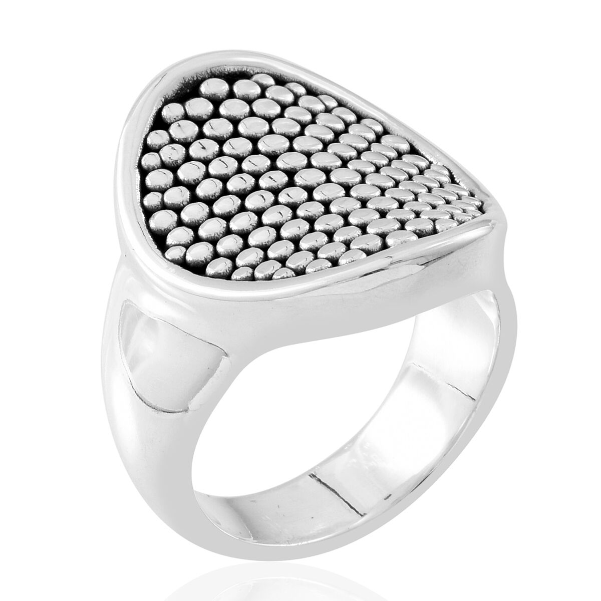 Thai Sterling Silver Ring, Silver wt. 7.53 Gms.