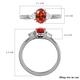 RHAPSODY 950 Platinum AAAA Songea Sapphire and Diamond (VS/ E-F) Ring 1.10 Ct.