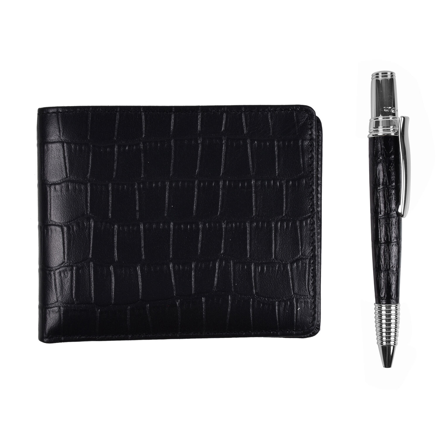 Ungaro Card Wallet Arezzo and Ball Pen Trevise