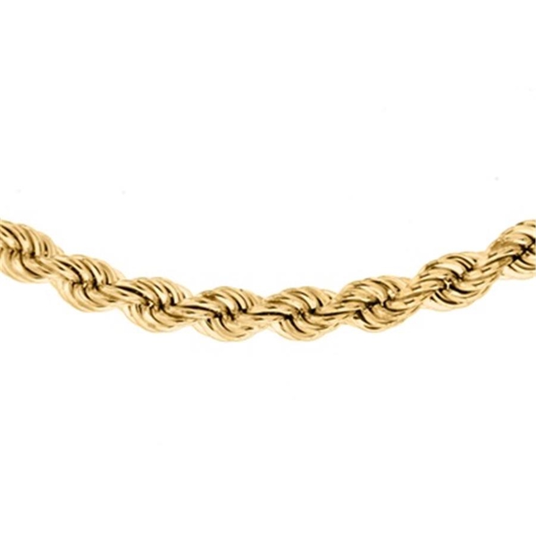 Close Out Deal 9K Y Gold Rope Chain (Size 22), Gold wt 10.50 Gms.