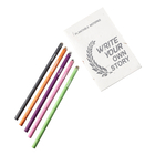 Plantable Stationary Box (1 Notepad + 5 Seed Colour Pencils) (Long)